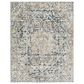 Surya Presidential Ice Blue, Blue, Dusty Sage, Saffron, Ivory, Wheat, Orange, Light Olive, Gray and Charcoal 11"6" x 15"6" Area Rug, , large