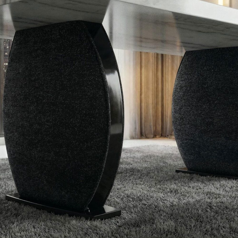 Modern Market 5-Piece Rectangular Dining Set in Black and Grey, , large