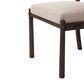 Four Hands Akiro Dining Side Chair with Laken Stone Fabric in Warm Oak, , large