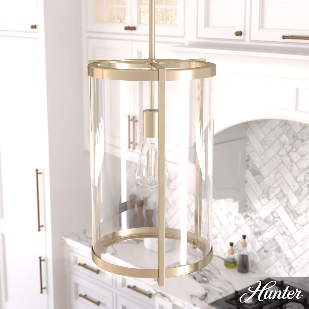 Hunter Astwood 1-Light Pendant in Alturas Gold, , large