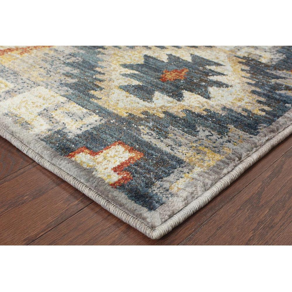 Oriental Weavers Sedona 5937D 9&#39;10&quot; x 12&#39;10&quot; Blue Area Rug, , large