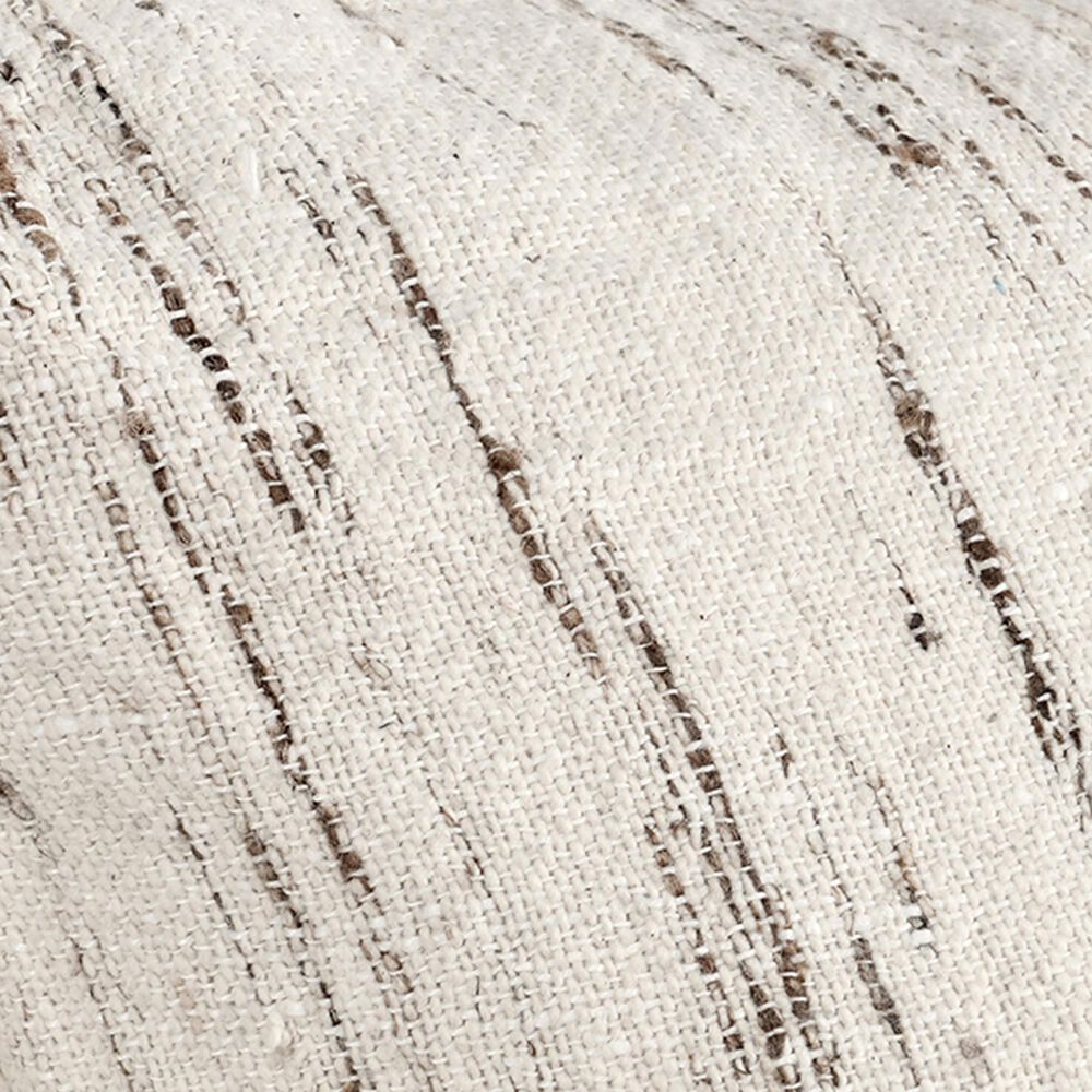 Classic Home Tavira 22&quot; Square Throw Pillow in Natural, , large