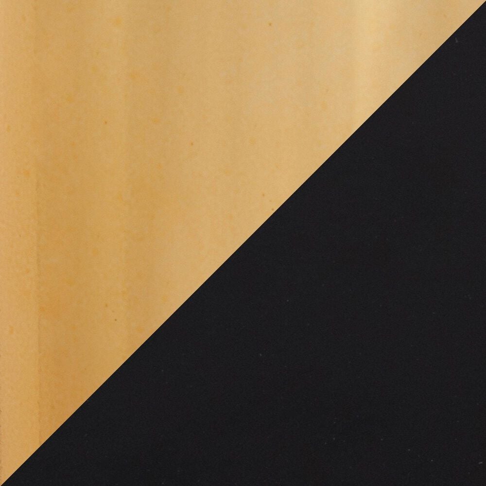 LumiSource Canary Bar Table in Gold Metal and Black Wood, , large