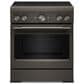 KitchenAid 30" Induction Commercial Range in Black Ore, , large