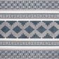 Safavieh Marrakesh MRK515B 6"7" Square Ivory and Blue Area Rug, , large