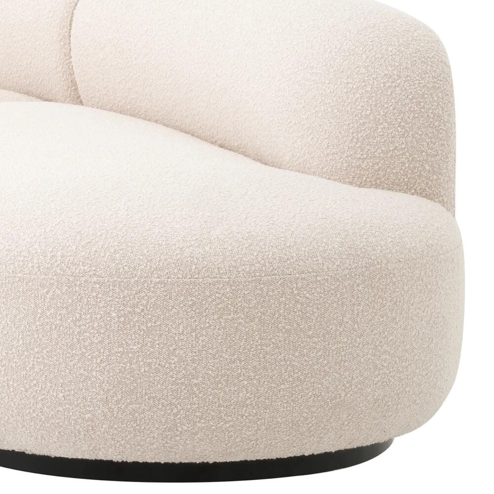 EICHHOLTZ Bjorn S 2-Piece Stationary Symmetrical Sectional in Boucle cream, , large