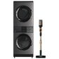 Electrolux 4.5 Cu. Ft. Washer and 8.0 Cu. Ft. Electric Dryer Stack Laundry in Titanium & Ultimate 800 Complete Home Stick Vacuum, , large