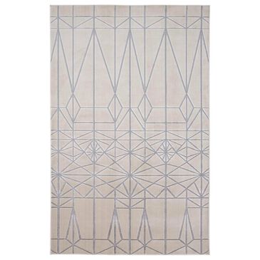Feizy Micah 9"2" x 12" Ivory and Silver Area Rug, , large