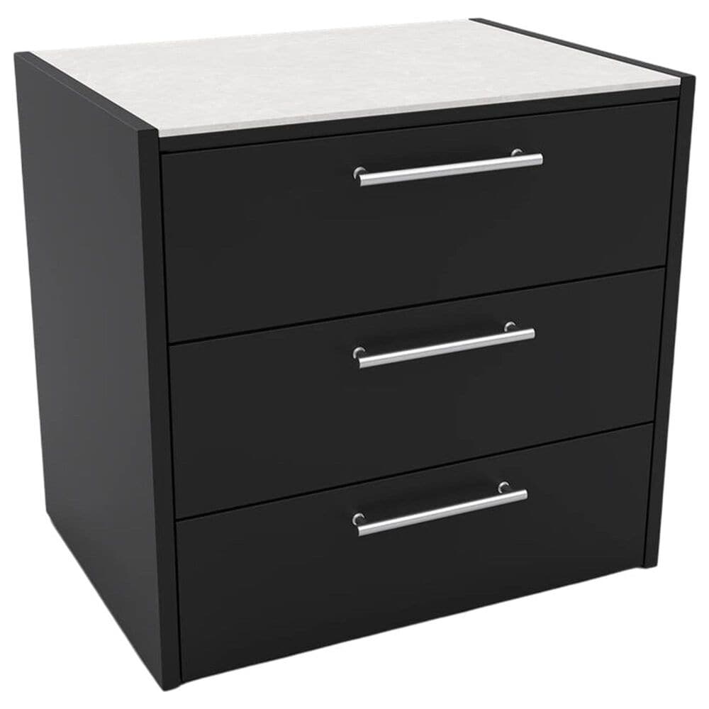 Fontana Forni Elysia Storage 90 Module in Black, , large