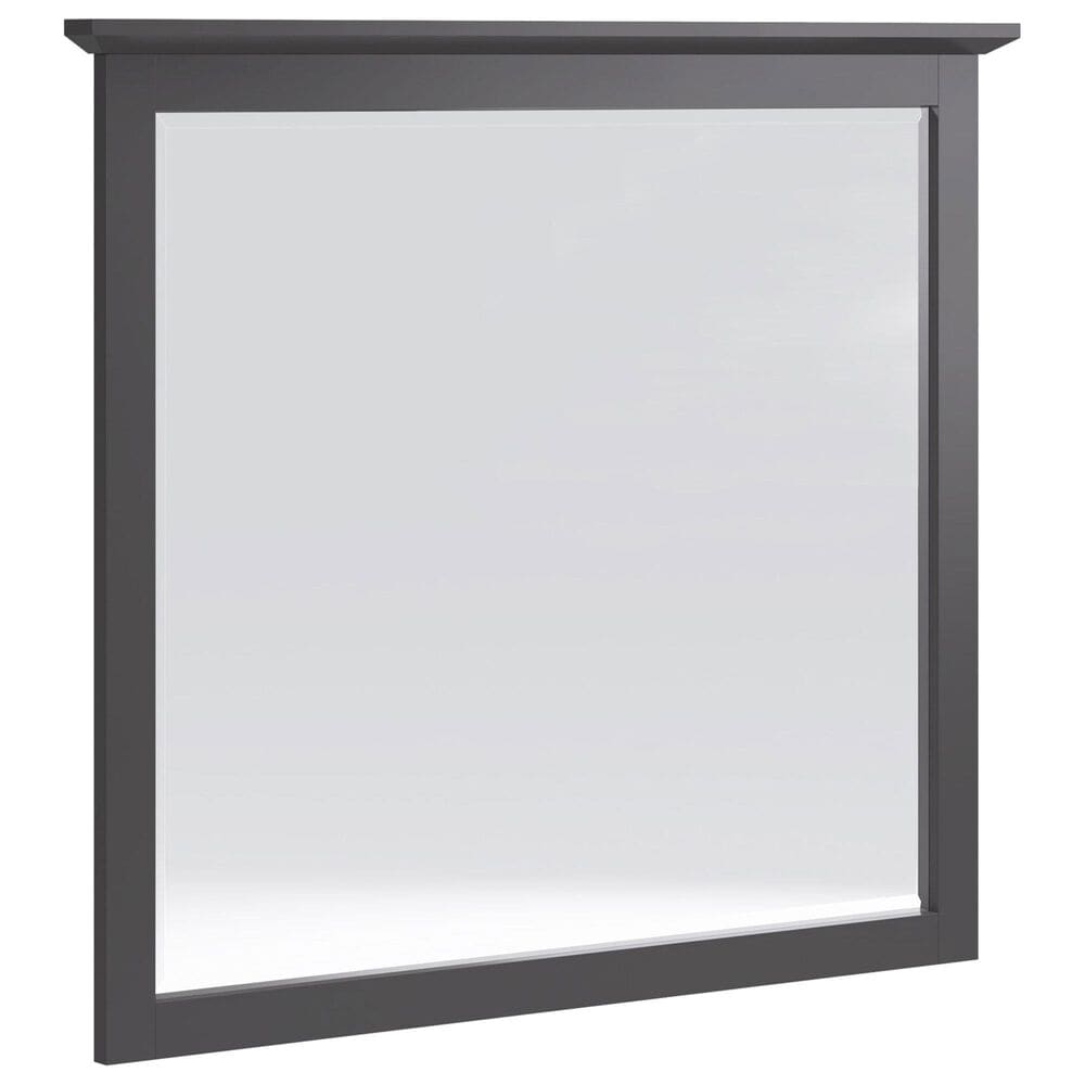 Urban Home Grace Dresser Mirror in Raven Black, , large