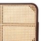 Baxton Studio Lainer Queen Panel Headboard in Dark Brown and Natural Brown, , large