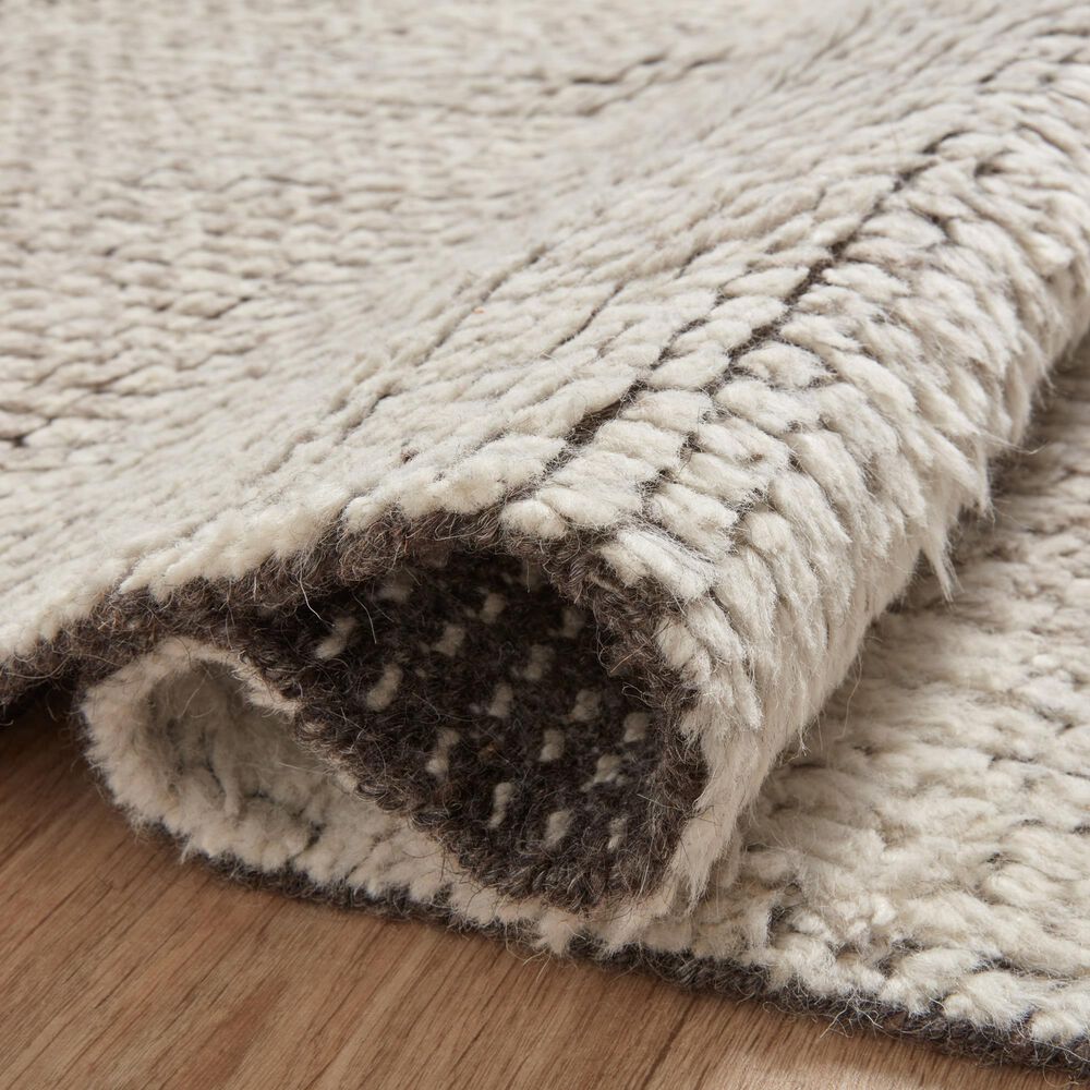 Amber Lewis x Loloi Gwyneth 2&#39; x 3&#39; Ivory and Taupe Area Rug, , large