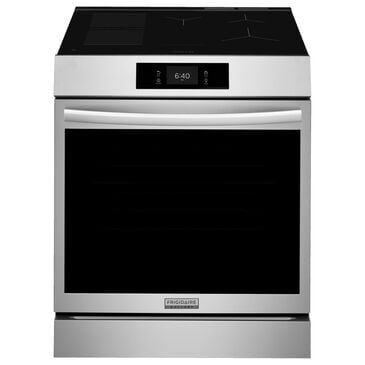 Frigidaire Gallery 30" Freestanding Induction Convection Range with Stone-Baked Pizza in Stainless Steel, , large