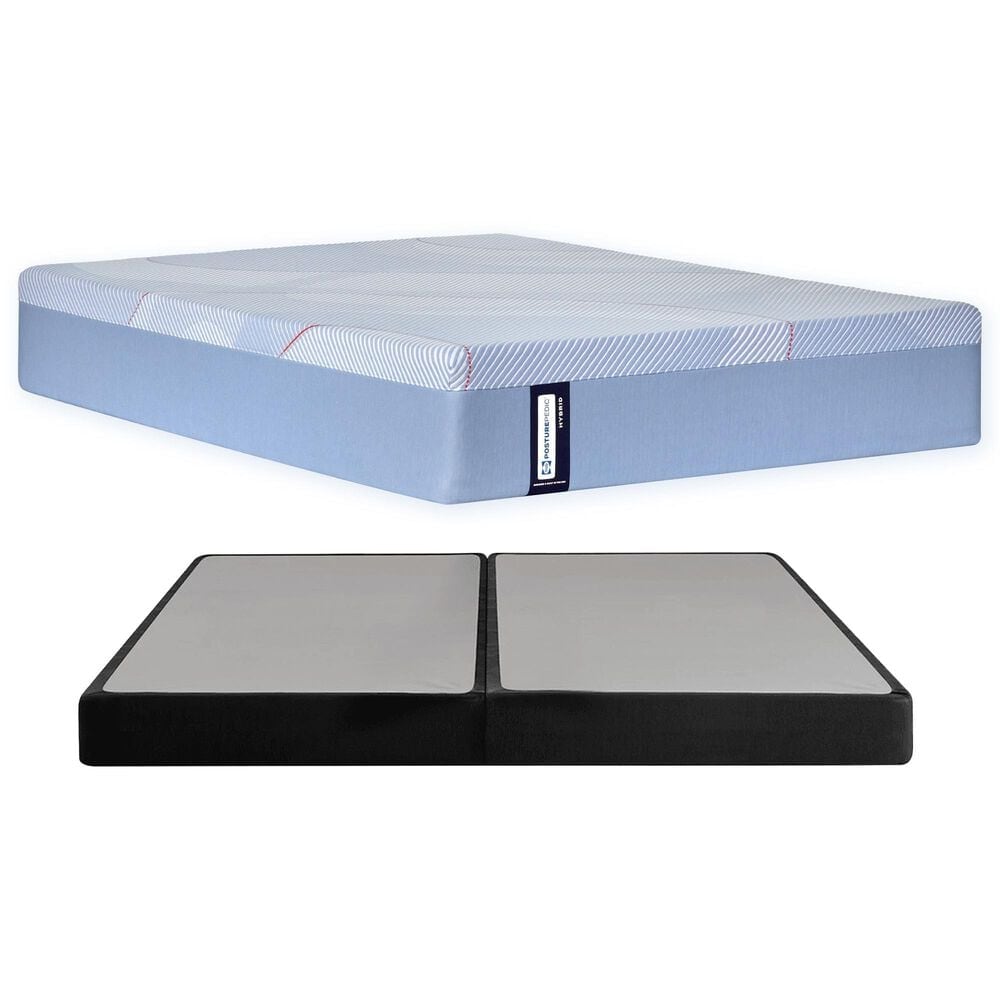 Sealy Posturepedic Kinney Medium Hybrid King Mattress with Low Profile Box Springs, , large