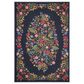 Rifle Paper Co. x Loloi Perennial Blossom 5"3" x 7"8" Navy Area Rug, , large