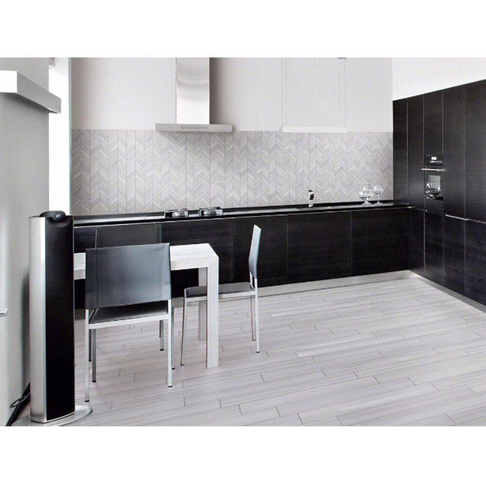 MS International Watercolor Grigio 12&quot; x 24&quot; Porcelain Tile, , large