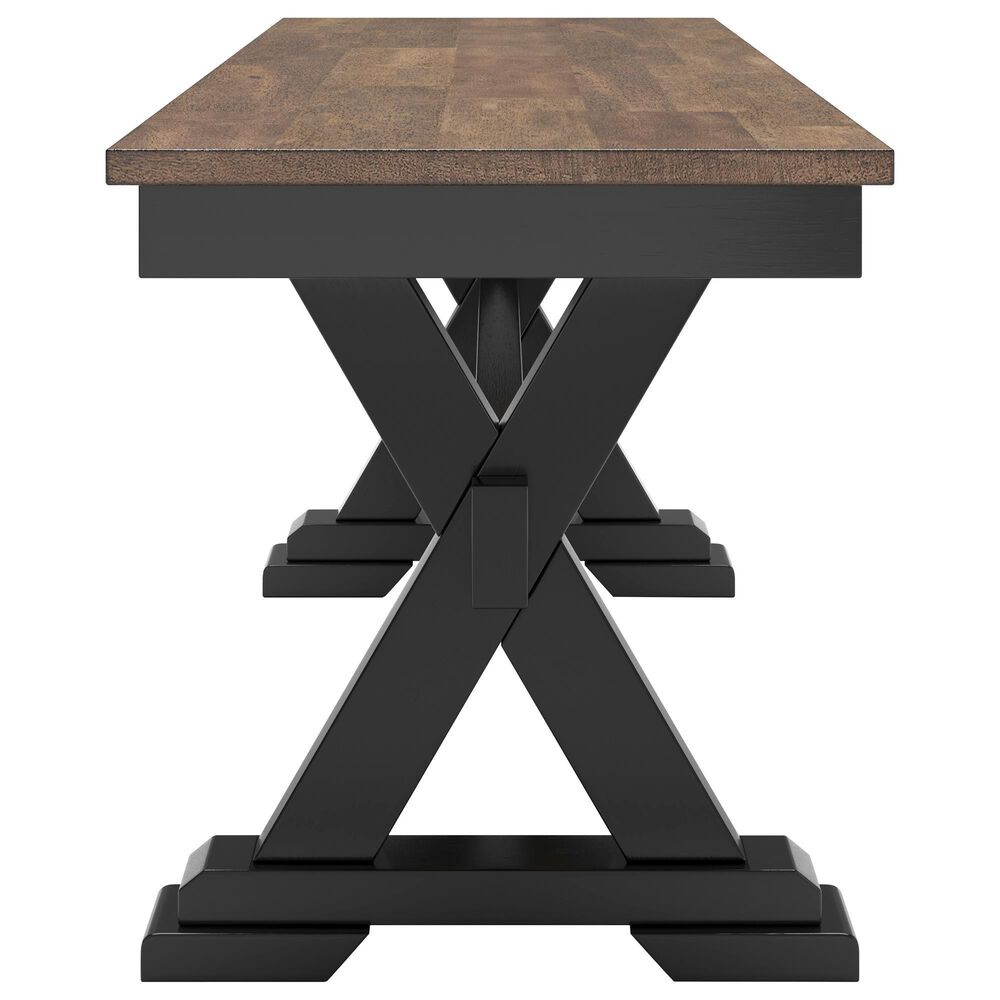 Ashley Wildenauer Dining Bench in Brown and Black, , large