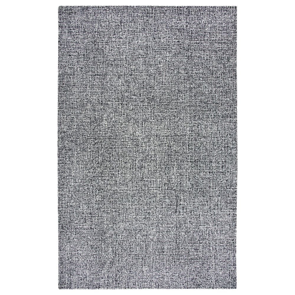 RIZZY Brindleton 10" x 14" Black and White Area Rug, , large