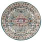 Safavieh Aria 6"6" Round Green and Creme Area Rug, , large