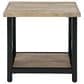 Ashley Bristenfort 3-Piece Occasional Table Set in Black and Light Brown, , large