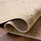 Chris Loves Julia x Loloi Palma Natural and Spice 11"6" x 15"7" Area Rug, , large