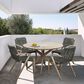 Blue River Sachi 5-Piece Patio Dining Set in Gray and Light Eucalyptus, , large