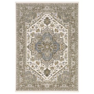 Oriental Weavers Maharaja 3"3" x 5" Ivory Area Rug, , large