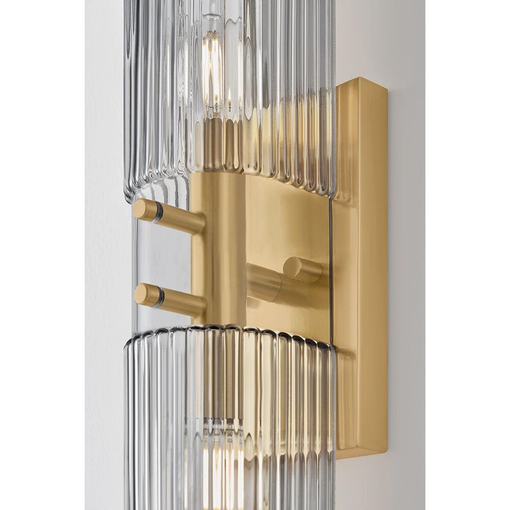 Corbett Lighting Duoro 4-Light Bath Vanity in Vintage Brass, , large