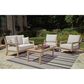 Ashley Hallow Creek Patio Loveseat in Beige, , large