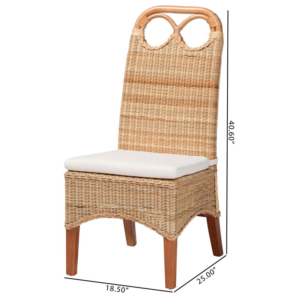 Baxton Studio Dyna Side Chair in Natural, , large