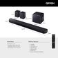 Samsung Q Series 11.1.4 Channel Soundbar with Wireless Subwoofer and Rear Speaker in Titan Black, , large