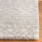 Safavieh Micro-Loop 11" x 15" Aqua and Ivory Area Rug, , large