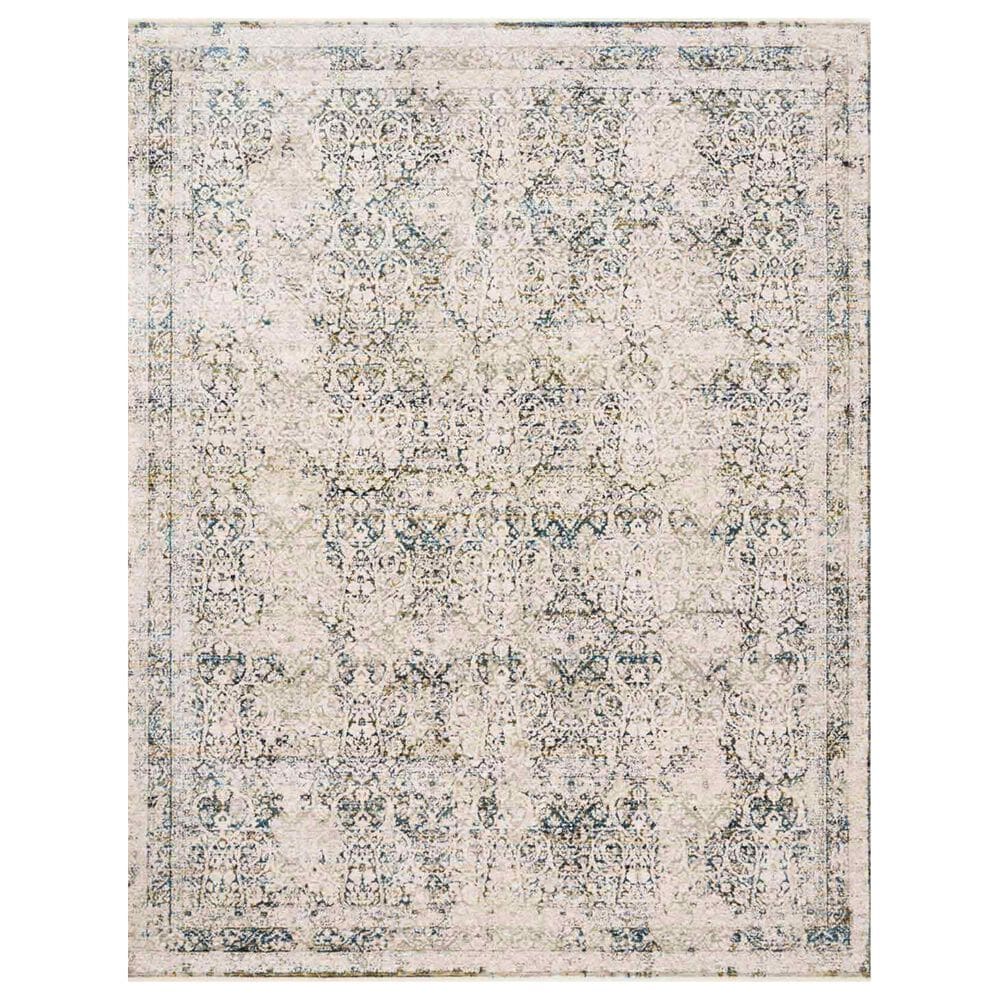 Loloi Theia THE-01 7"10" x 10" Natural and Ocean, , large