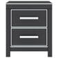 Ashley Zuraleus Queen Upholstered Panel Storage Bed with Two Nightstands in Matte Black, , large