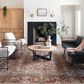 Chris Loves Julia x Loloi Jules 9"6" x 14" Merlot and Multicolor Area Rug, , large