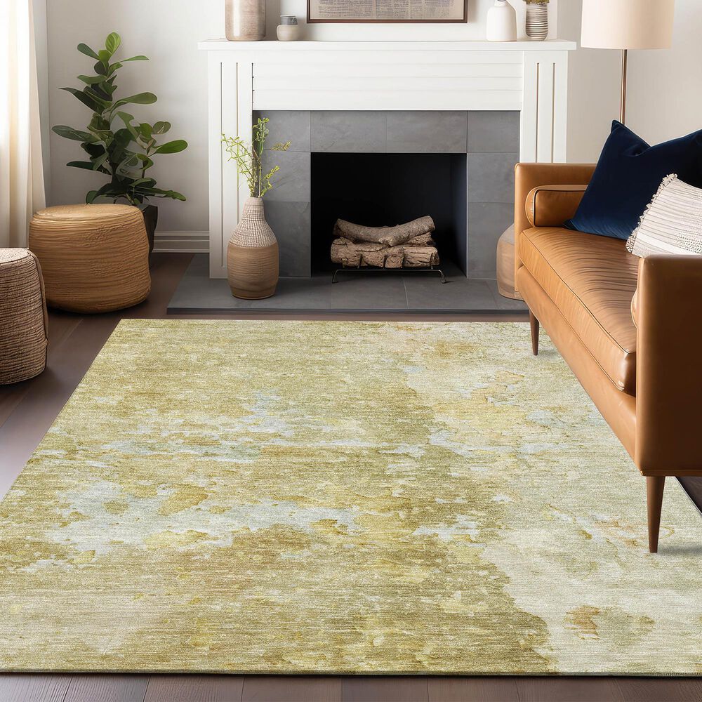 Dalyn Rug Company Ravenna RN3 5&#39; x 7&#39;6&quot; Gold Area Rug, , large