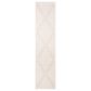 Safavieh Bermuda 2" x 10" Cream and Beige Indoor/Outdoor Performance Runner, , large