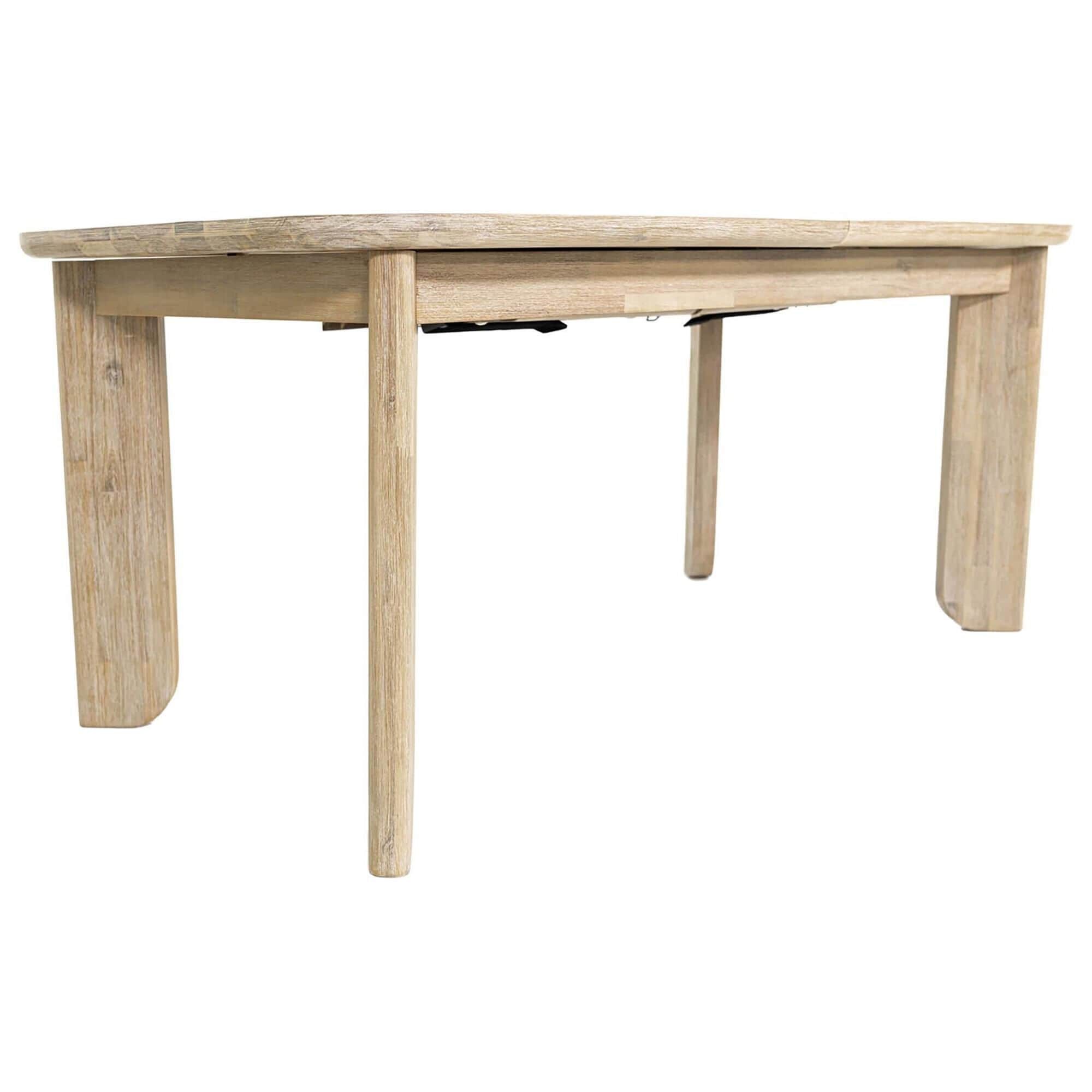 LH Imports Haru Extension Dining Table in Sand Wash - Table Only LH Imports Haru Extension Dining Table in Sand Wash - Table Only