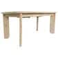 LH Imports Haru Extension Dining Table in Sand Wash  - Table Only, , large