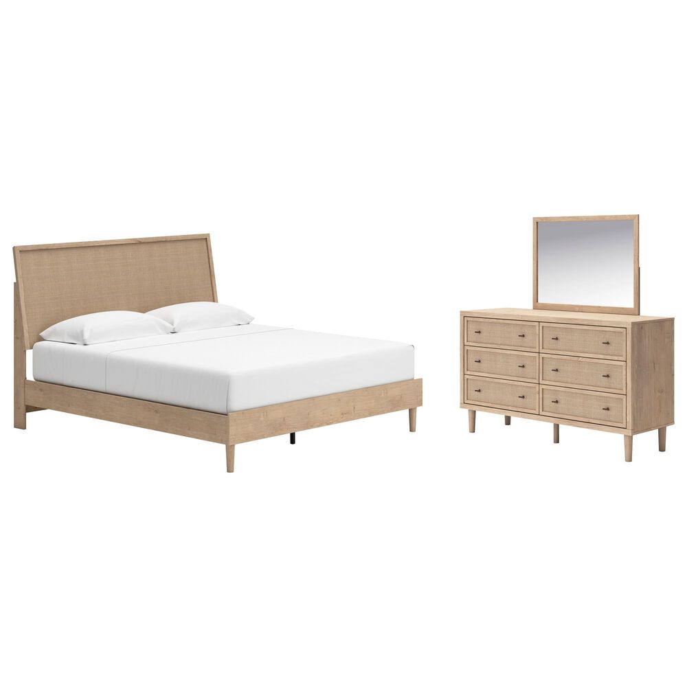 Ashley Cielden 3-Piece King Platform Bedroom Set in Two Tone, , large