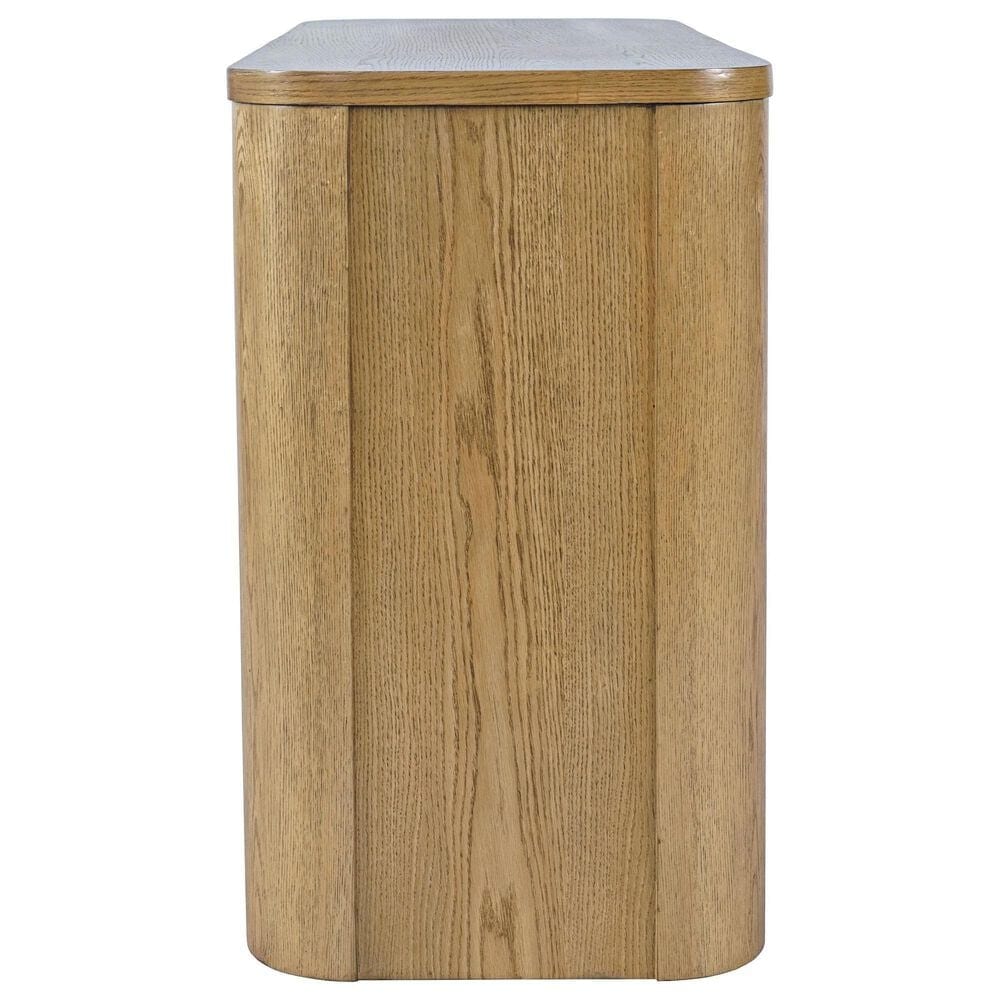 Waltham Janzen Sofa Table with Lower Shelves in Cascade Oak, , large