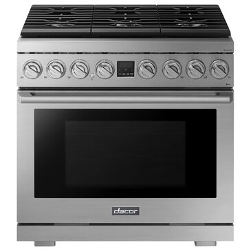 Dacor 36" Gas Fuel Range in Stainless Steel, , large