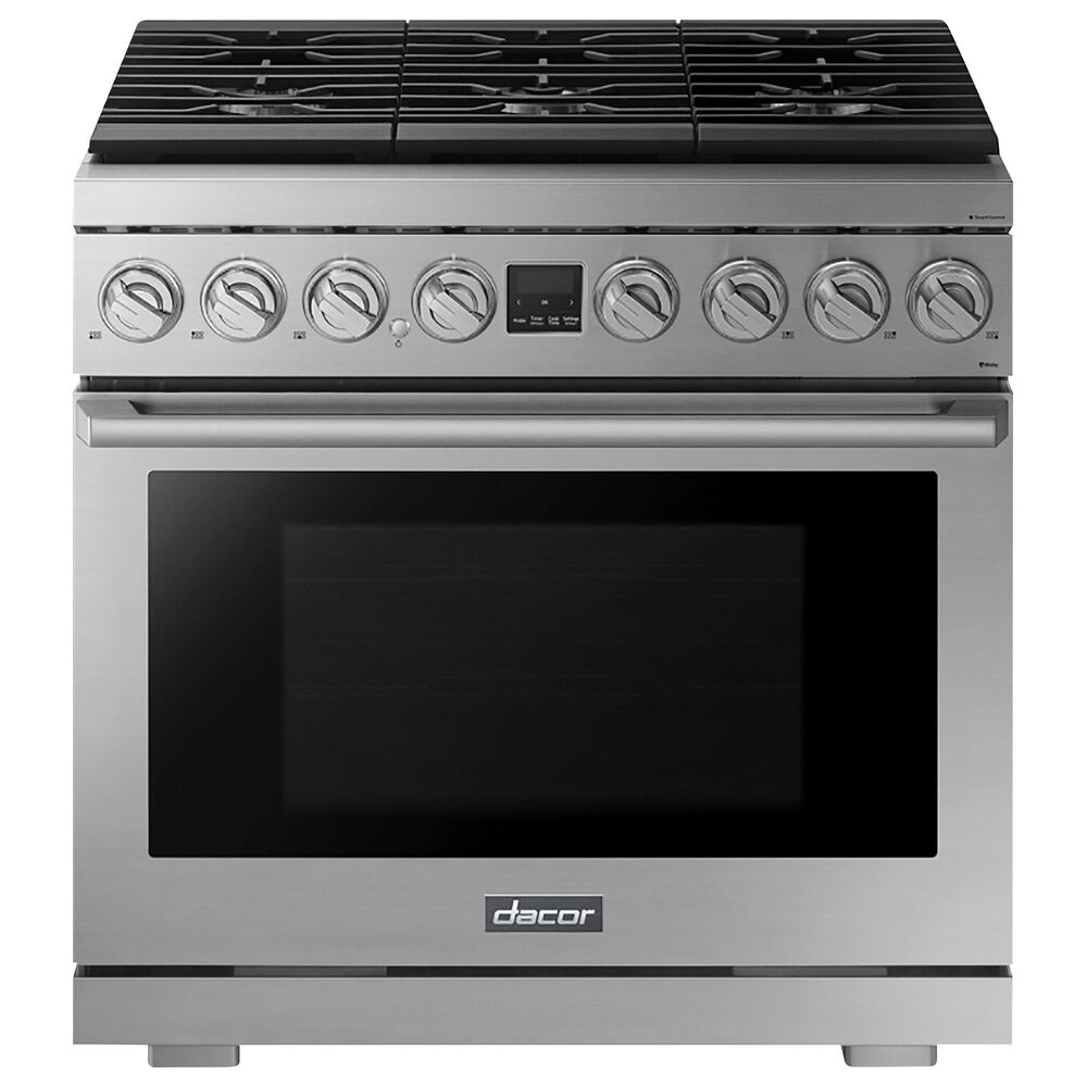 Dacor 36" Gas Fuel Range in Stainless Steel, , large