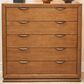 Vista Haus Portrait 5-Drawer Chest with LED Lights in Sienna Brown, , large