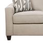 Northwestern Lynx Loveseat in Bisque Linen, , large