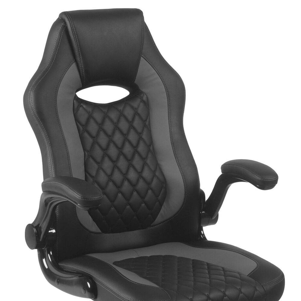 Regency Global Sourcing AON Archeus Ergonomic Gaming Chair in Black and Grey, , large