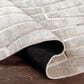 Surya Eloquent 10" x 14" Light Gray, Medium Gray and Beige Area Rug, , large