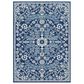 Surya Harput HAP-1068 5"3" x 7"3" Gray, Teal and Dark Blue Area Rug, , large
