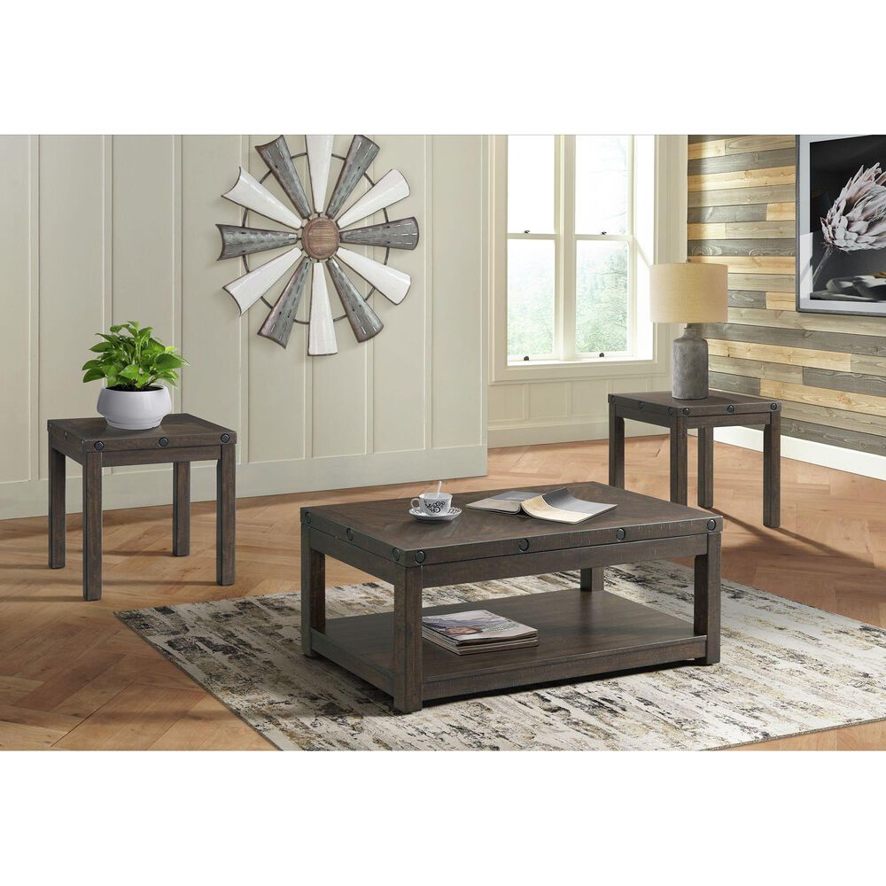 Mayberry Hill Colorado Coffee Table with Lift-Top in Dark Wheat, , large