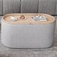 Rta Products Storage Ottoman with Reversible Tray Top in Natural, , large